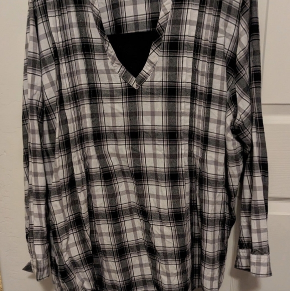Soft Flannel Tunic - Picture 2 of 2